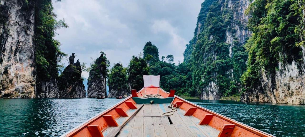 บ้านณังเฮาส์ Khao Sok National Park ภายนอก รูปภาพ
